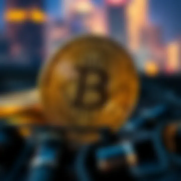 Symbolic illustration of investment strategies in crypto