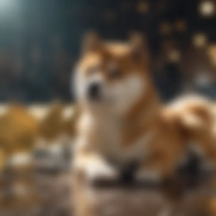 Visual representation of future predictions for Shiba Inu token