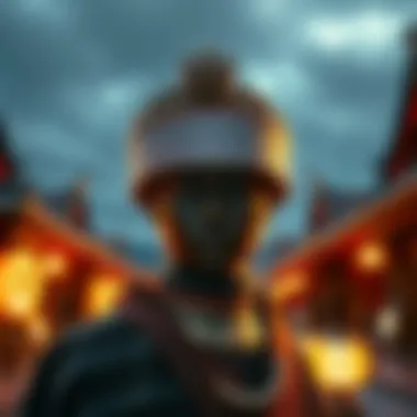 Artistic depiction of Azuki's cultural symbolism in various societies