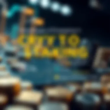 Infographic showcasing benefits of staking cryptocurrency