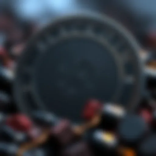 Blackcoin logo representation