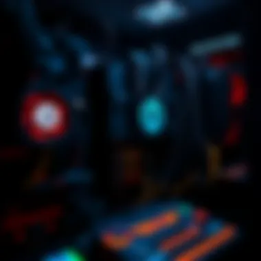 Mining rig setup for cryptocurrency