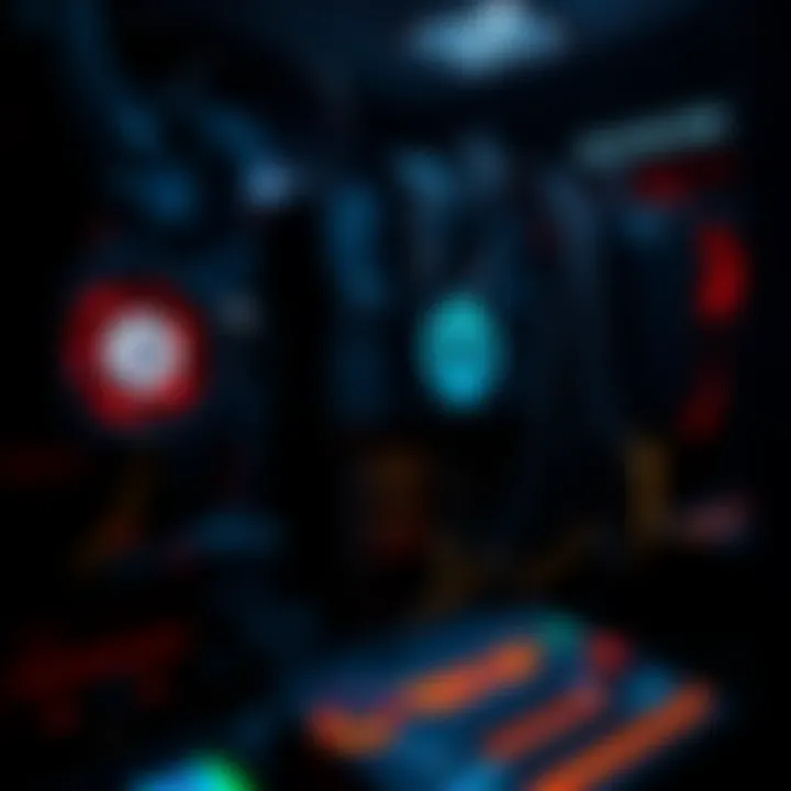 Mining rig setup for cryptocurrency