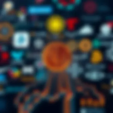 Overview of various blockchain platforms showcasing their logos