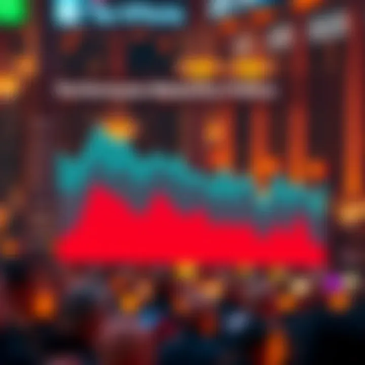 Graph illustrating the performance metrics of key blockchain platforms