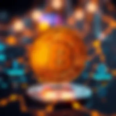 Blockchain technology illustrating secure asset transactions
