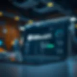 Visual representation of BlockFi's platform interface
