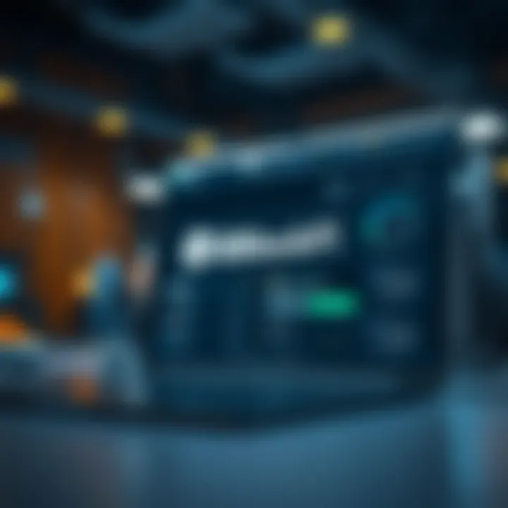 Visual representation of BlockFi's platform interface