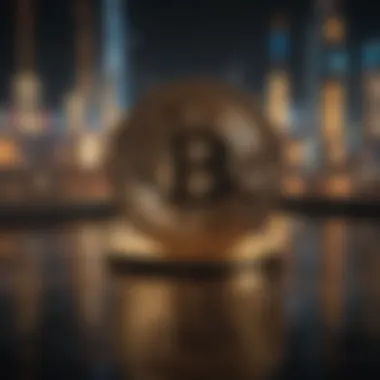 A visual representation of Bitcoin and its importance in the cryptocurrency market