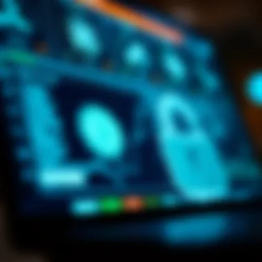 Close-up of a secure online transaction interface