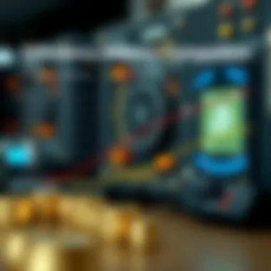 Graph illustrating the efficiency metrics of the ASIC Miner E9 compared to competitors