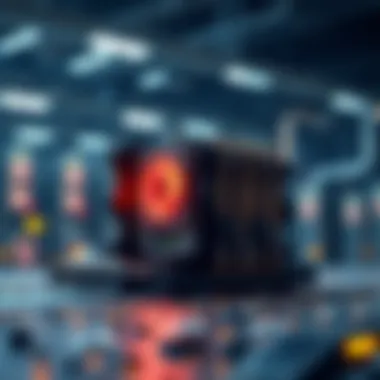 Visualization of the market positioning of the ASIC Miner E9 within the crypto mining landscape