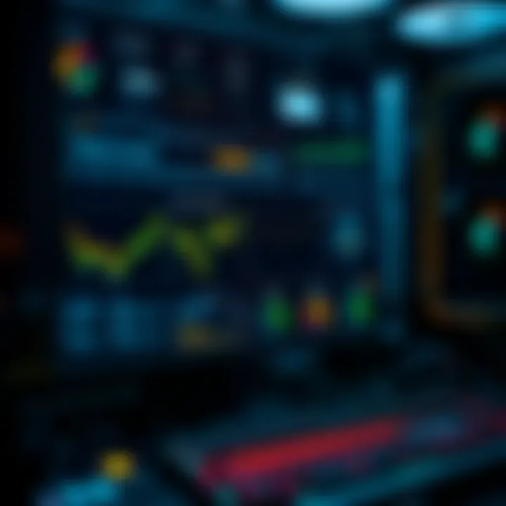 Screenshot of cryptocurrency mining software interface