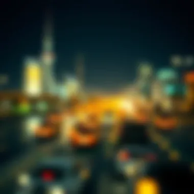 Visual representation of blockchain technology