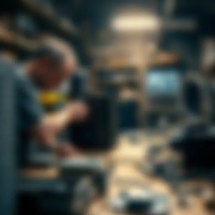 Assembling an ASIC miner in a workshop environment