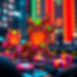 Visually stunning NFT artwork showcasing digital creativity