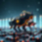 Visual representation of NFTs on the blockchain