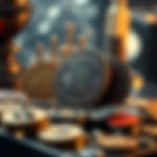 Visual representation of various crypto staking mechanisms