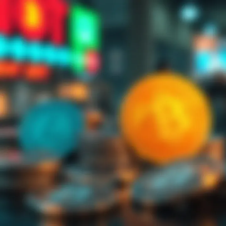 Visual comparison of cryptocurrencies and tokenized assets