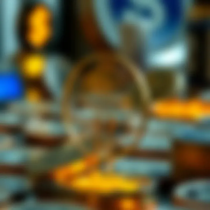 Currency symbol illustration for USD