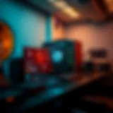 High-performance PC setup for cryptocurrency mining