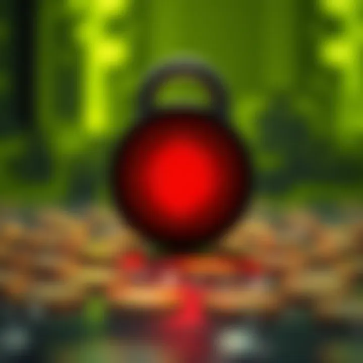 Visualizing security measures in cryptocurrency