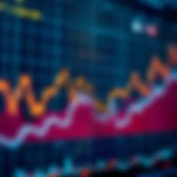 Dynamic cryptocurrency graph showcasing market trends