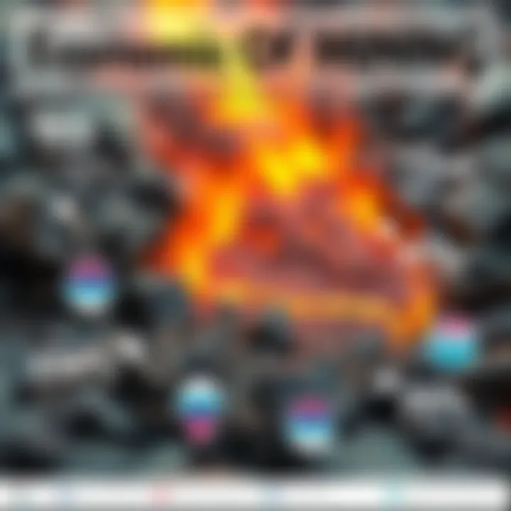 Infographic depicting economic impacts of mining on local communities