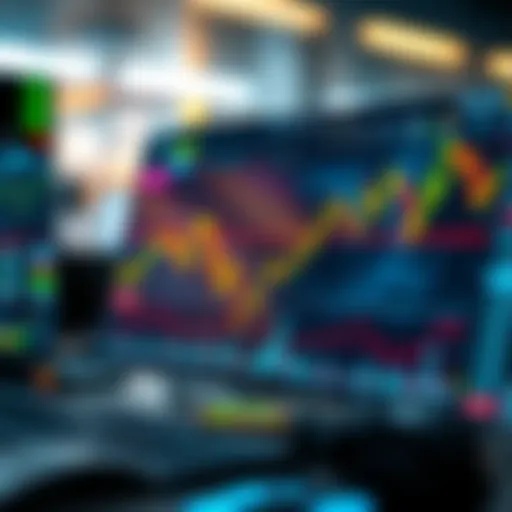 Dynamic currency trading interface showcasing diverse features