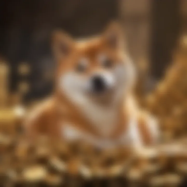 Graph illustrating price fluctuations of Shiba Inu