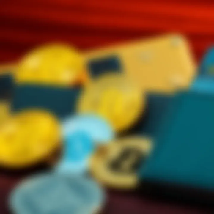 Various types of cryptocurrency wallets showcased together