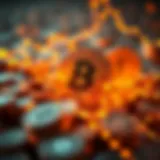 Visual representation of cryptocurrency dynamics
