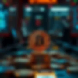 Visual representation of Coinswap exchange mechanics