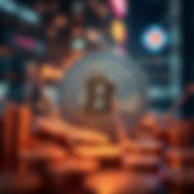 Infographic showcasing real-world applications of crypto tokens