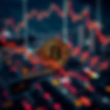 Cryptocurrency Market Dynamics Visual representation of the cryptocurrency market dynamics