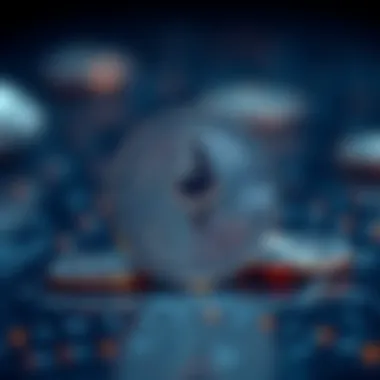 Visual representation of Ether cryptocurrency
