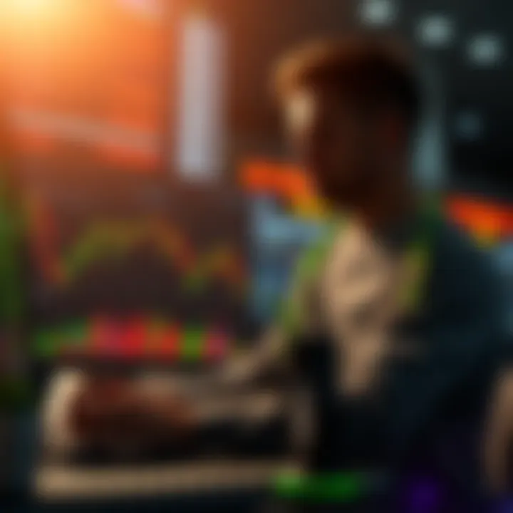 Graphical analysis of trader impacts due to commission variations