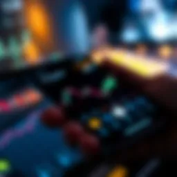 Interface of a microcurrency trading app on a smartphone screen