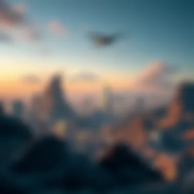 Visual depiction of the cryptocurrency market landscape