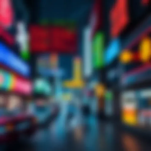 Visual representation of South Korean cryptocurrency exchange market trends