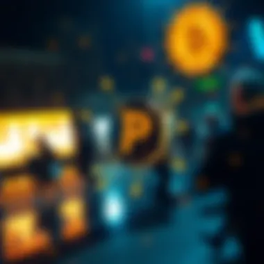 Illustration of the Pi Coin community dynamics and engagement