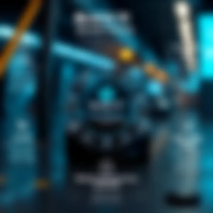 An infographic highlighting the security features of BlockFi for safe cryptocurrency transactions