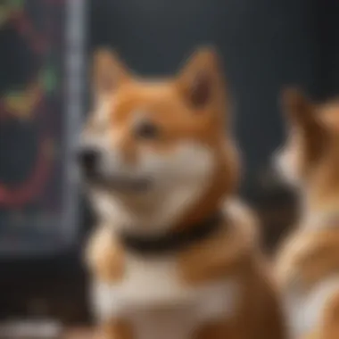 Graph showing trading trends for Shiba Inu (SHIB) over time