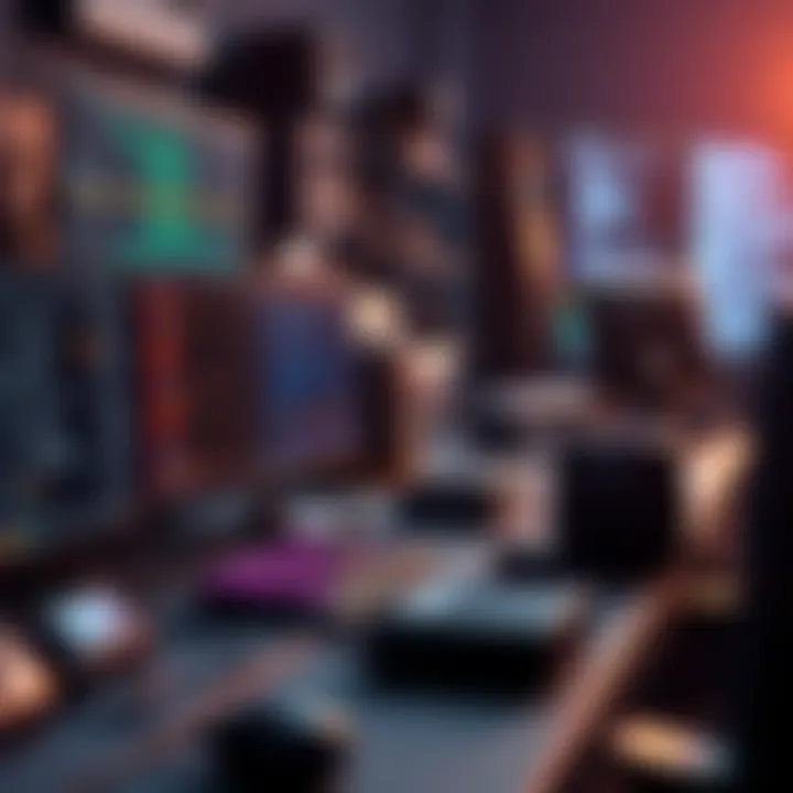 Coding environment showcasing tools used by IBM blockchain developers