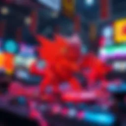 A vibrant digital artwork representing the essence of NFTs