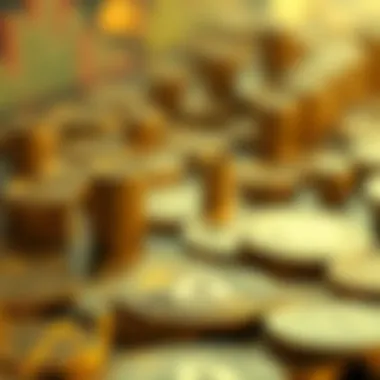 Conceptual art illustrating cryptocurrency trends