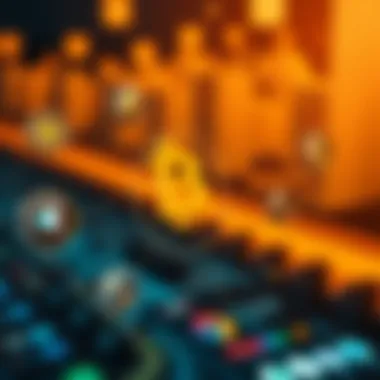 Platforms for Virtual Currency Transactions Diagram showcasing different platforms supporting virtual currencies