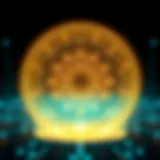An intricate diagram illustrating Holochain's architecture and its decentralized nature