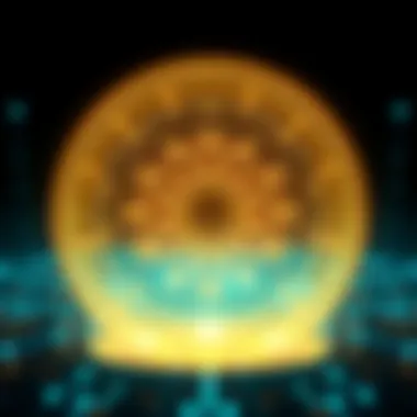 An intricate diagram illustrating Holochain's architecture and its decentralized nature