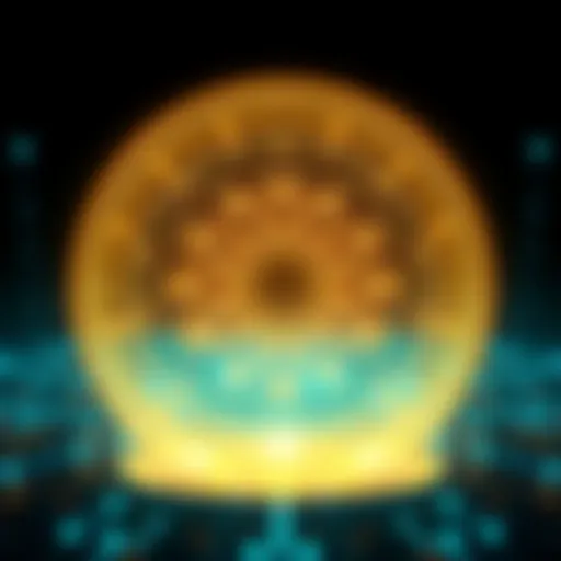 An intricate diagram illustrating Holochain's architecture and its decentralized nature